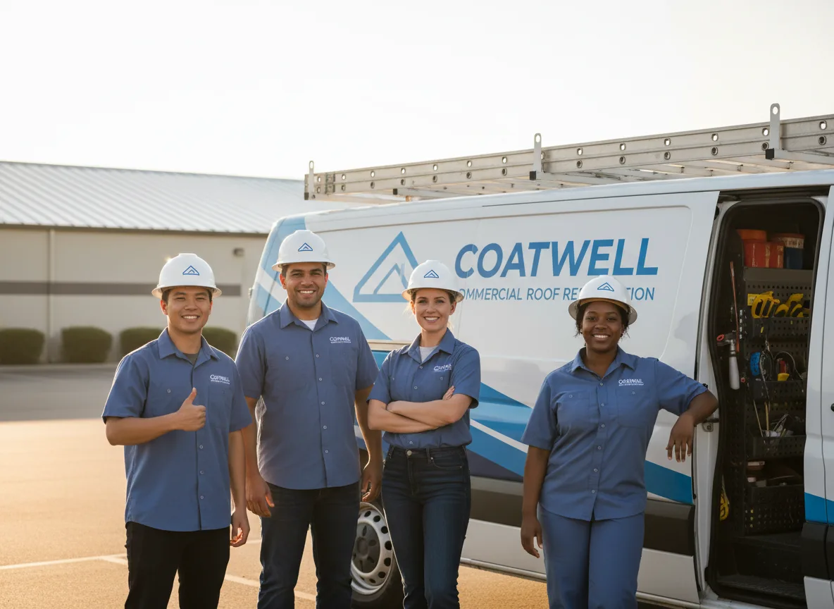 Commercial roof coating company in Jermyn, PA